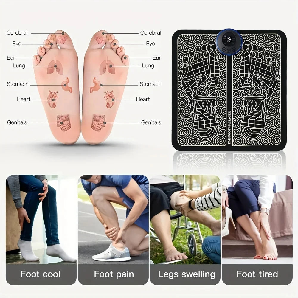 Soleva™ Electric Foot Massager Pad