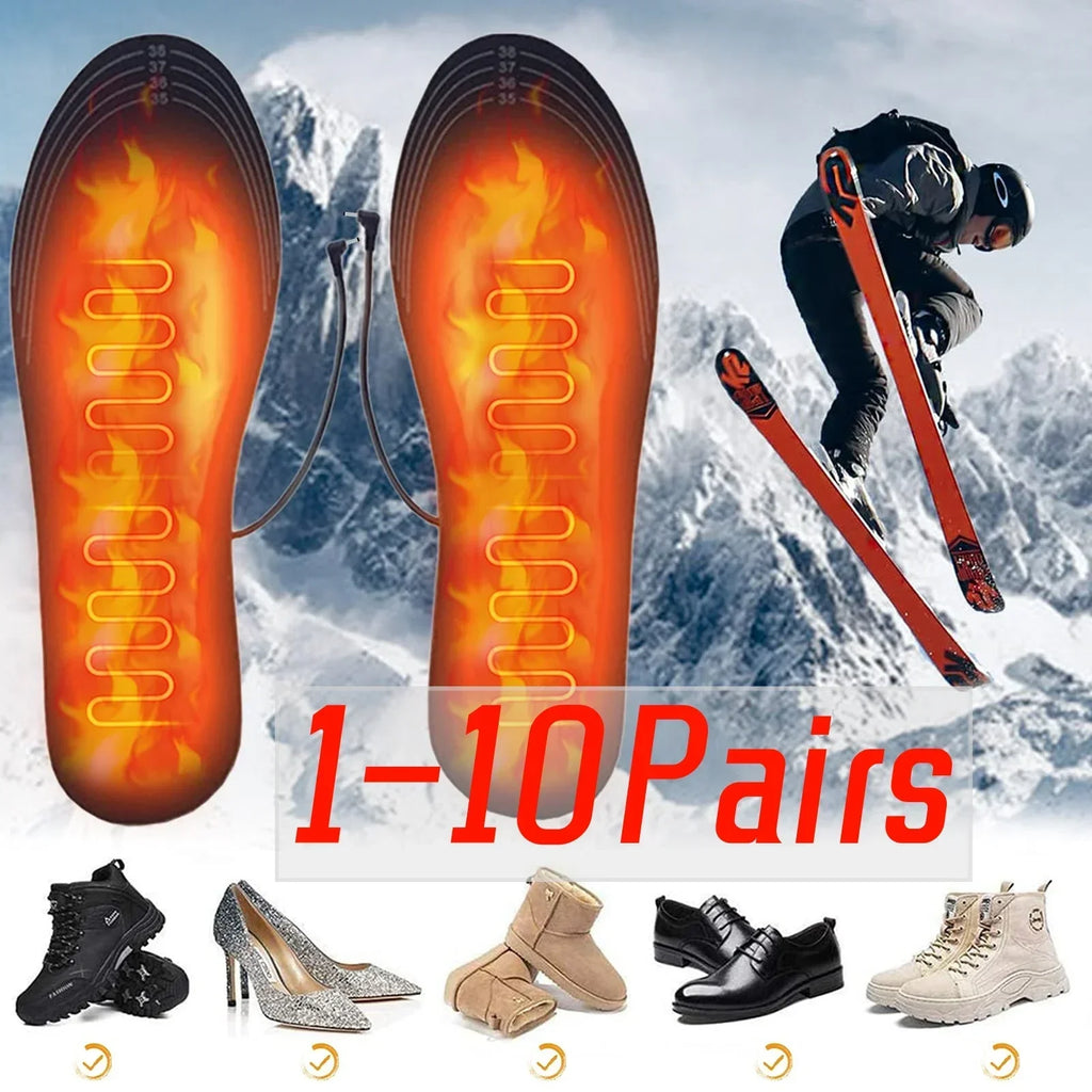 ⭐ WarmStep™ – USB Heated Insoles for Winter