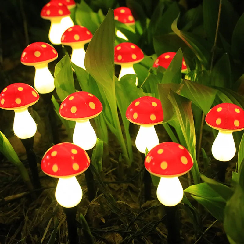FairyGlow Mushroom Lights
