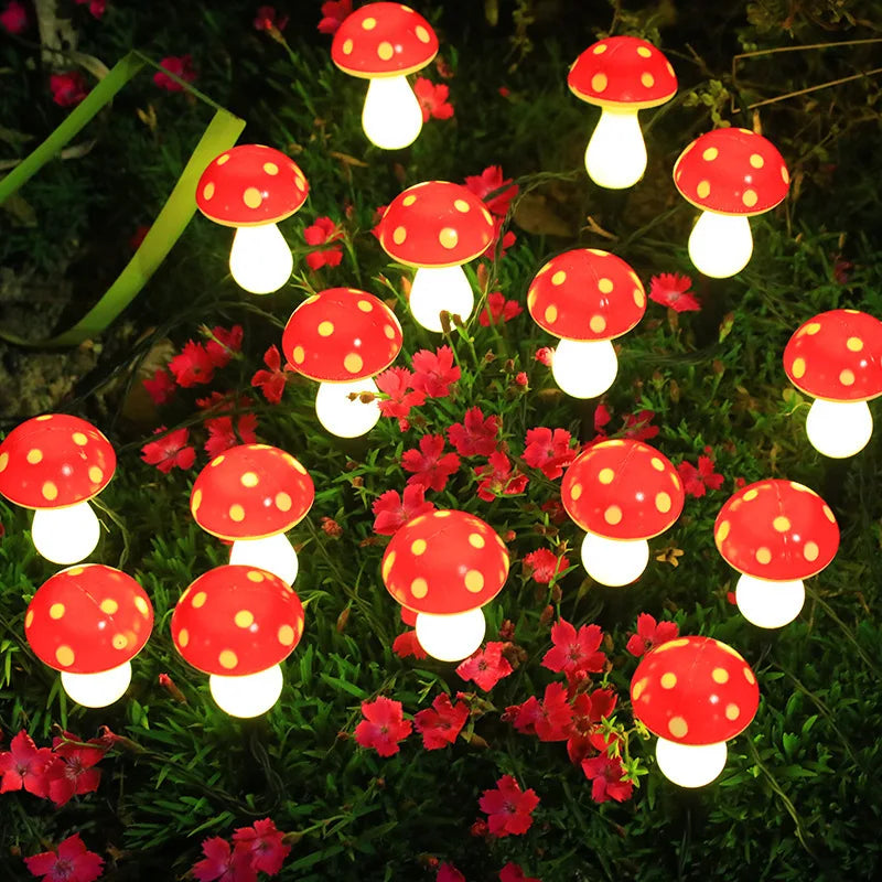 FairyGlow Mushroom Lights