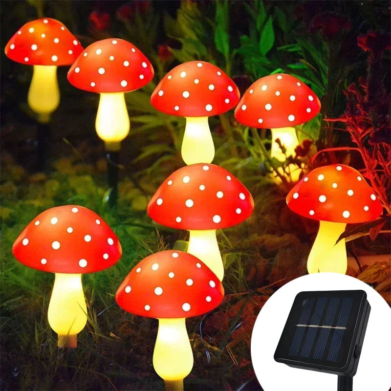 FairyGlow Mushroom Lights