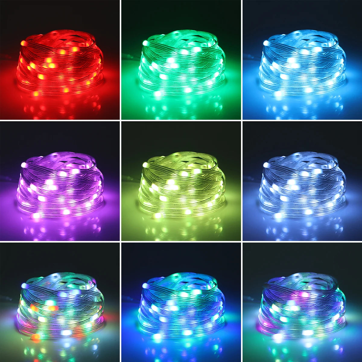 LuminiGlow™ RGB Festive String