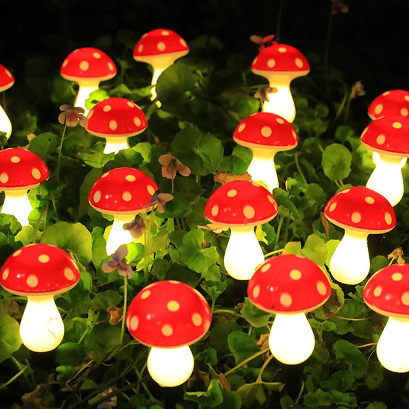 FairyGlow Mushroom Lights