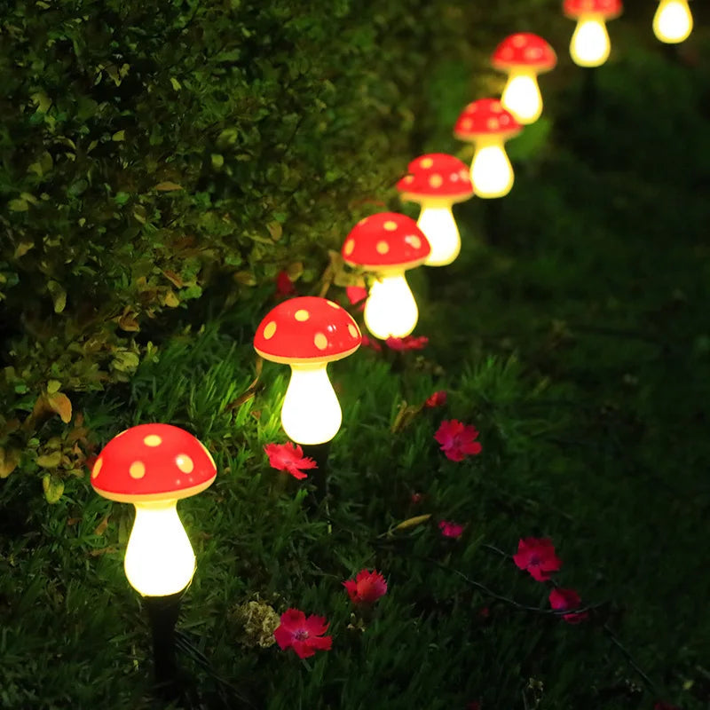 FairyGlow Mushroom Lights